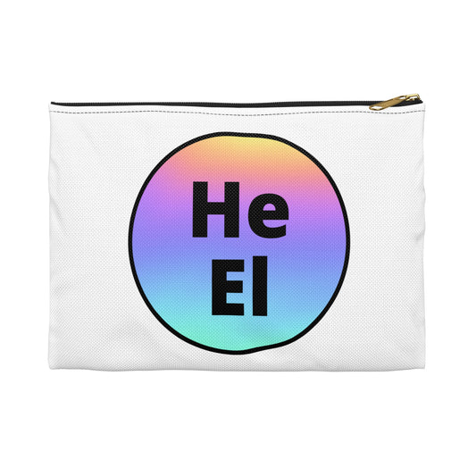 He / El Rainbow Accessory Pouch
