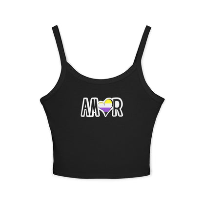 Amor Non Binary Spaghetti Strap Tank Top