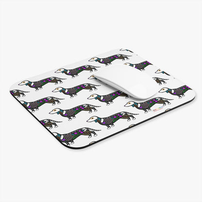 Dia de los Muertos Dachshaund Mouse Pad (Rectangle)