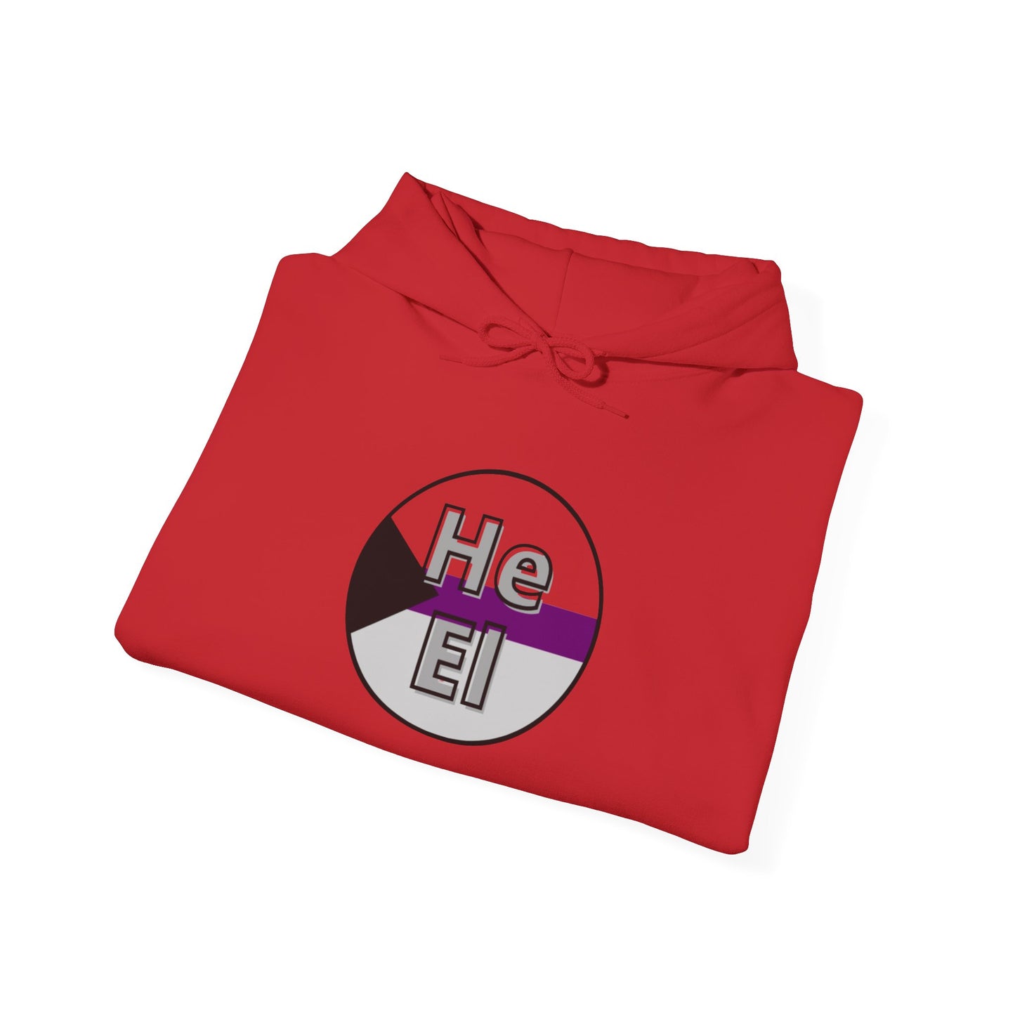 He / El Demi (needs non transparent image) Hooded Sweatshirt