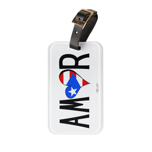 Amor Puerto Rico Luggage Tag
