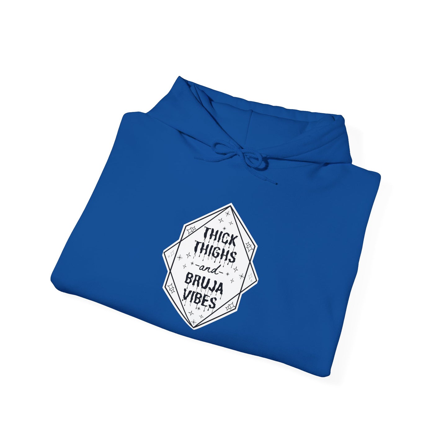 Thick Thighs Bruja Vibes Hooded Sweatshirt