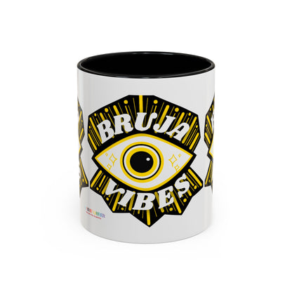 Bruja Vibes Outer Eye Accent Coffee Mug