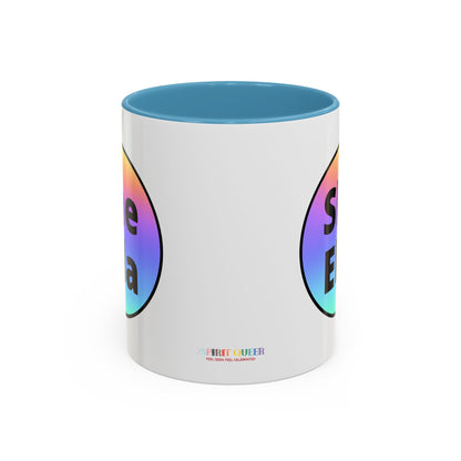 She/Ella  Rainbow Coffee Mug