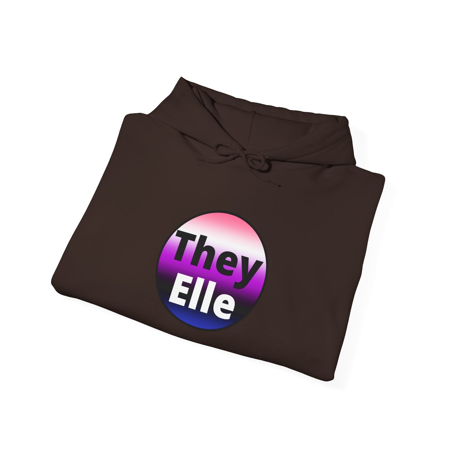 They / Elle Genderfluid Hooded Sweatshirt