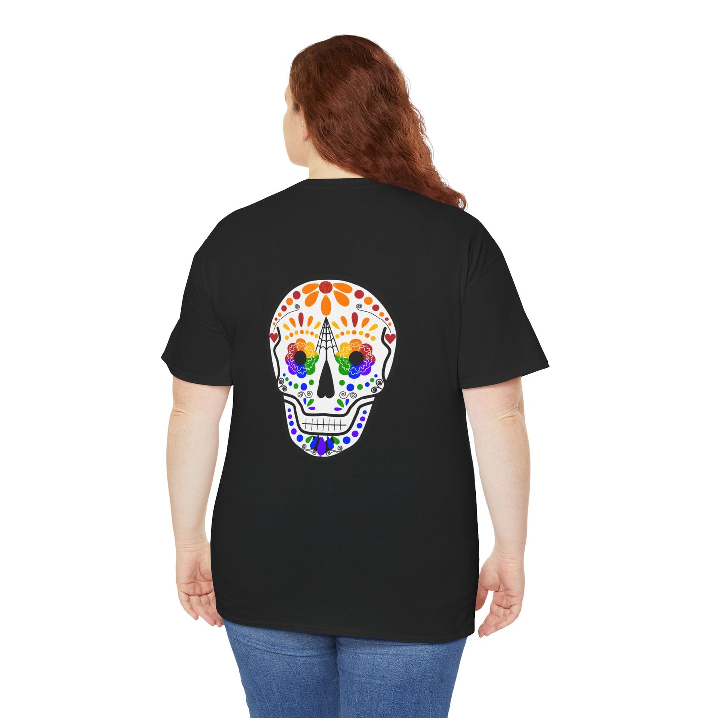 Queer Sugar Skull Heavy Cotton Tee
