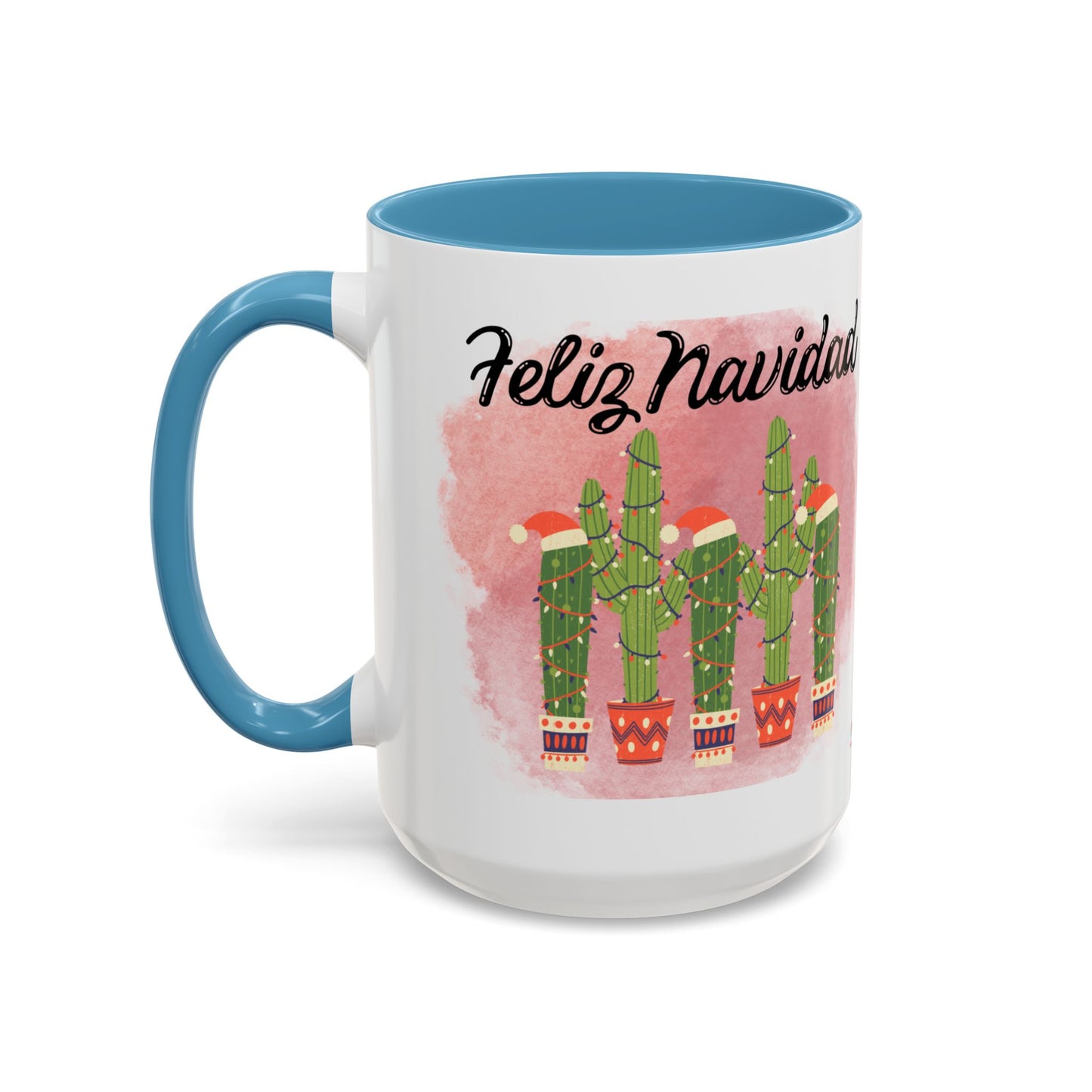 Feliz Navidad Cacti Coffee Mug