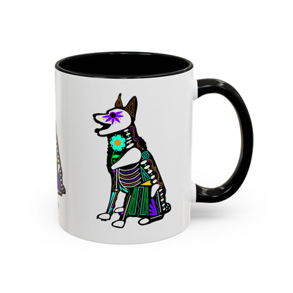 Dia de los Muertos German Shepard Coffee Mug