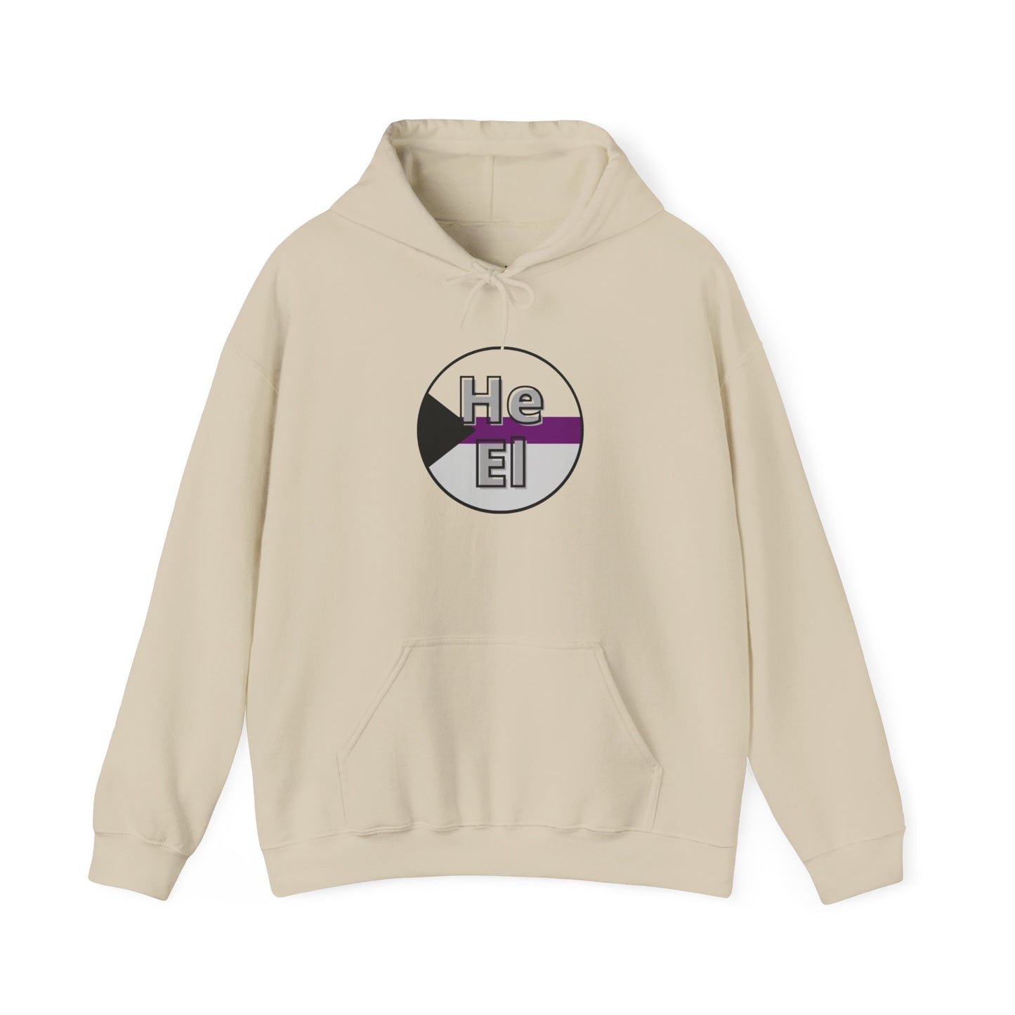He / El Demi (needs non transparent image) Hooded Sweatshirt