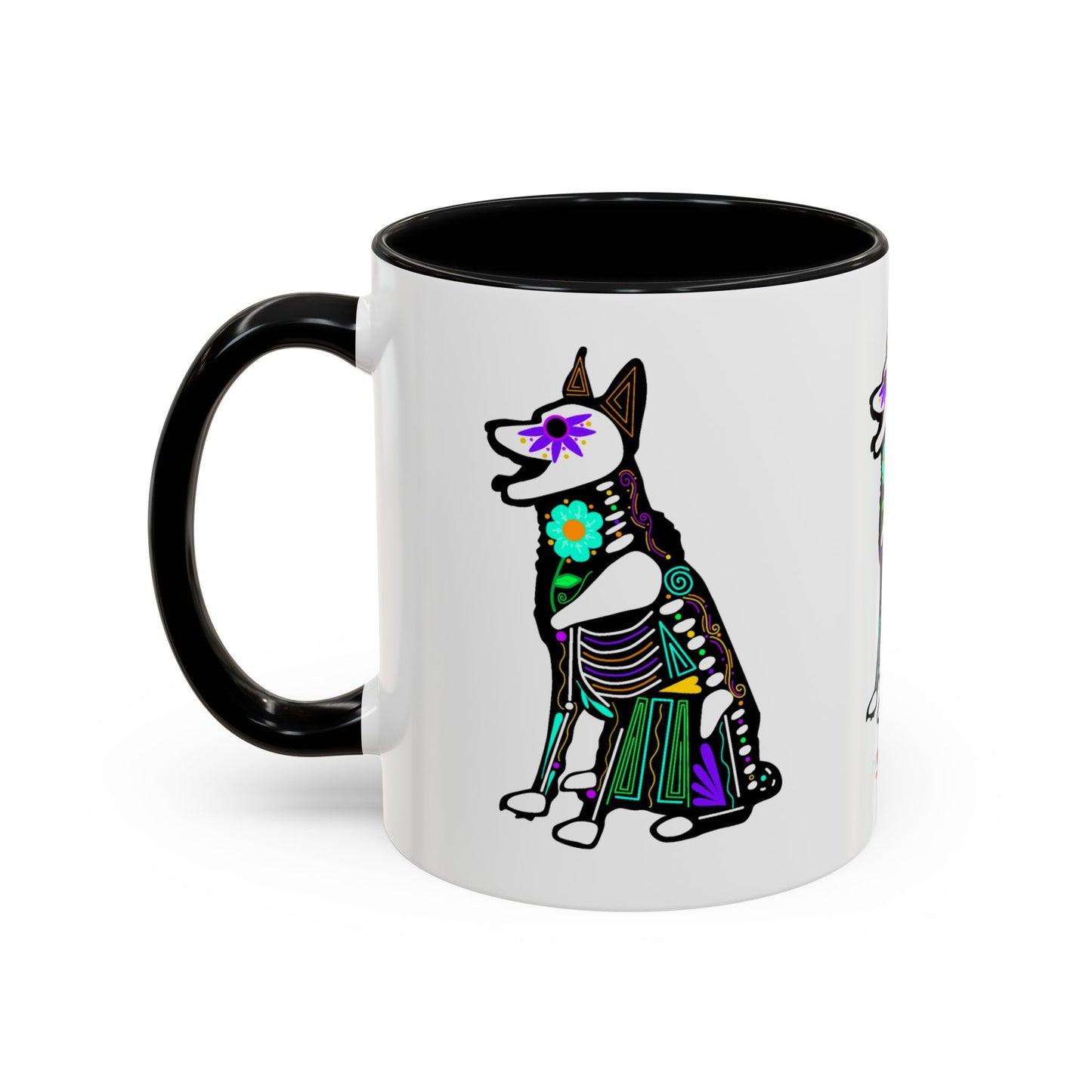 Dia de los Muertos German Shepard Coffee Mug