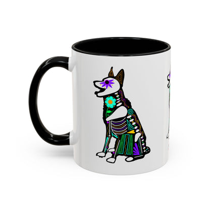 Dia de los Muertos German Shepard Coffee Mug