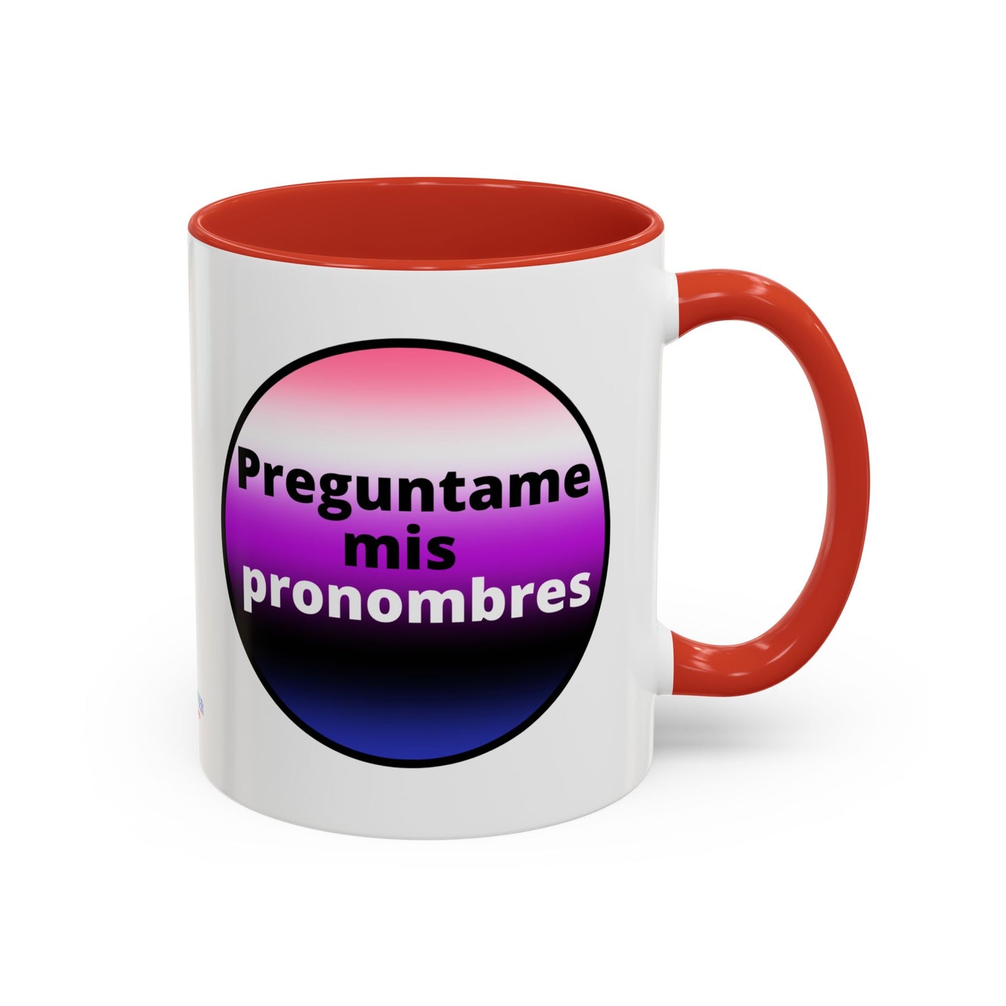 Preguntame mis Pronombres GenderFluid  Coffee Mug