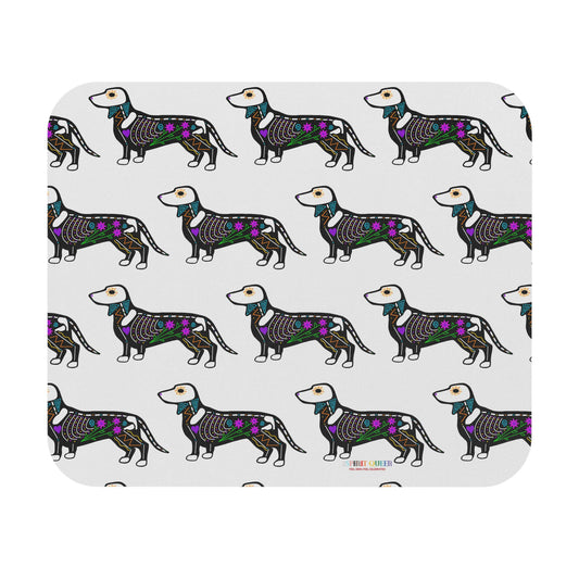 Dia de los Muertos Dachshaund Mouse Pad (Rectangle)