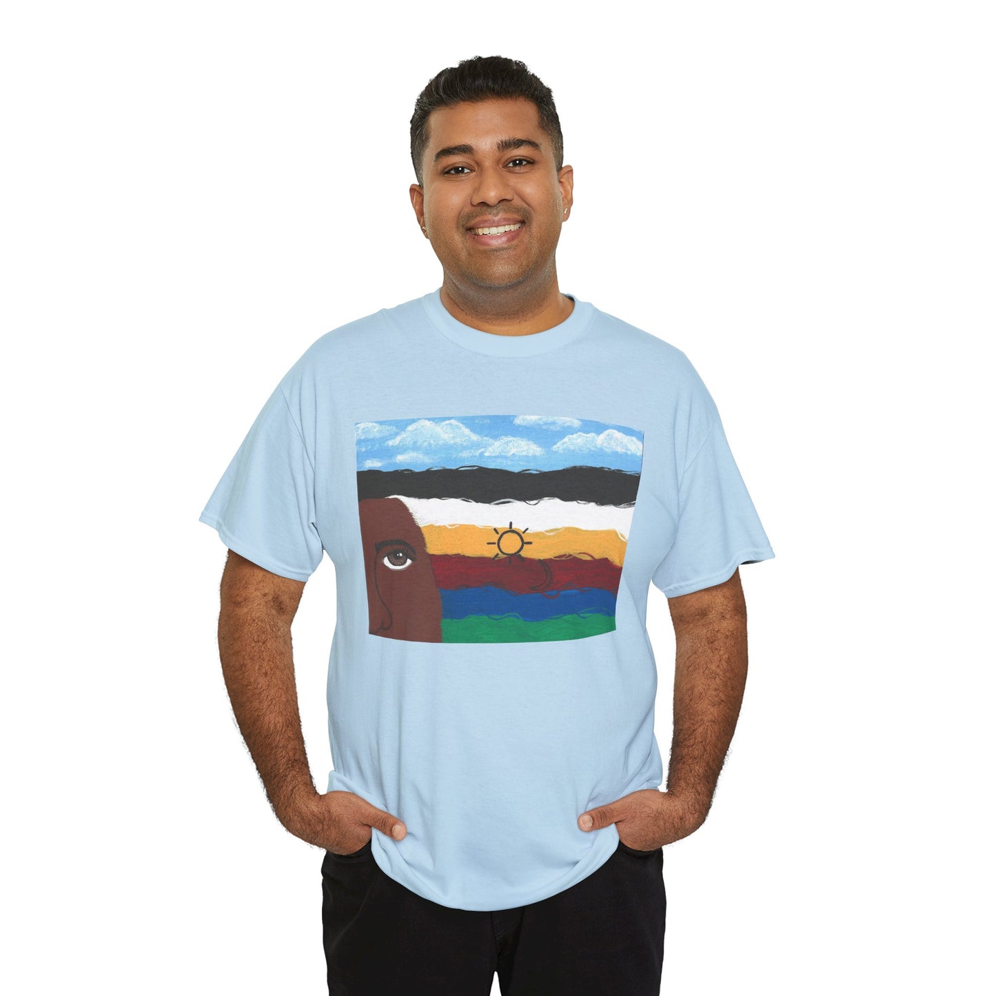 2Spirit Flag Heavy Cotton Tee