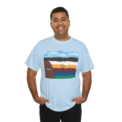 2Spirit Flag Heavy Cotton Tee