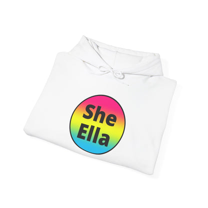 She/Ella Pan Hooded Sweatshirt
