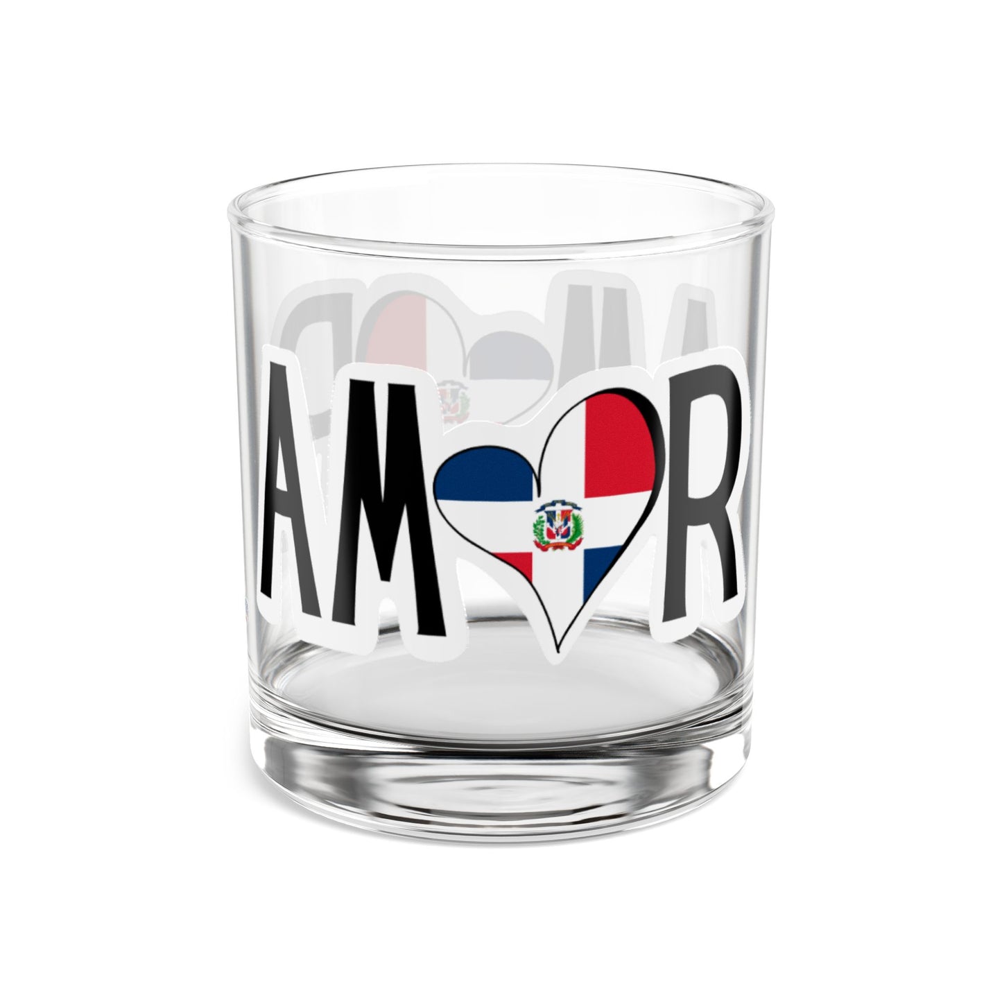 Amor Dominican Republic Glass