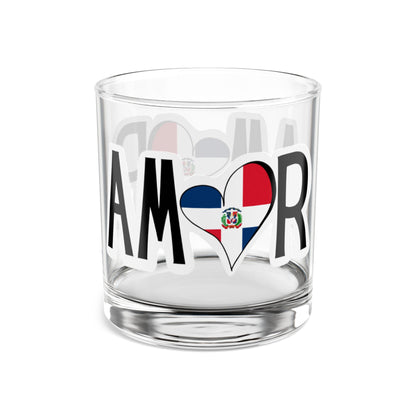 Amor Dominican Republic Glass