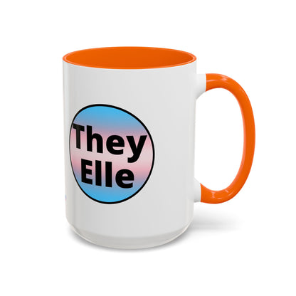 They / Elle Trans Coffee Mug