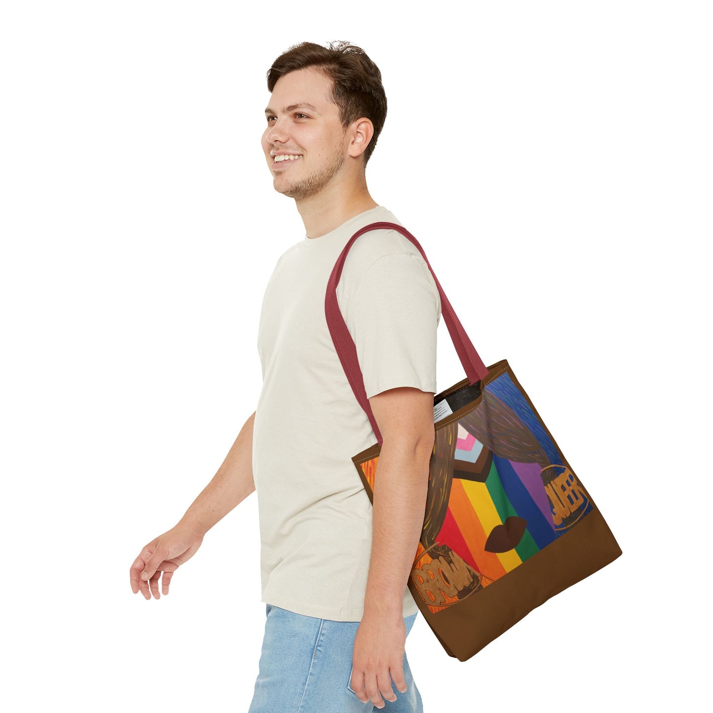Brown and Queer Tote Bag
