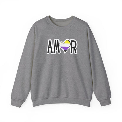 Amor Non Binary Crewneck Sweatshirt