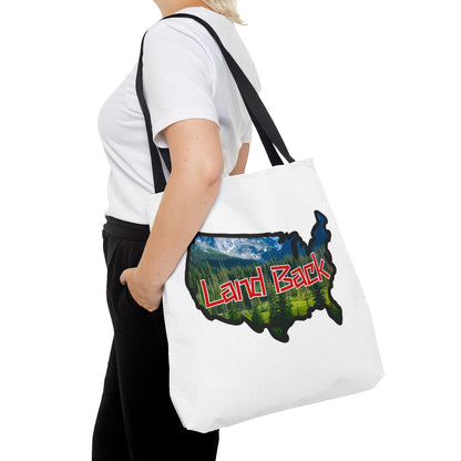 Land Back USA Tote Bag