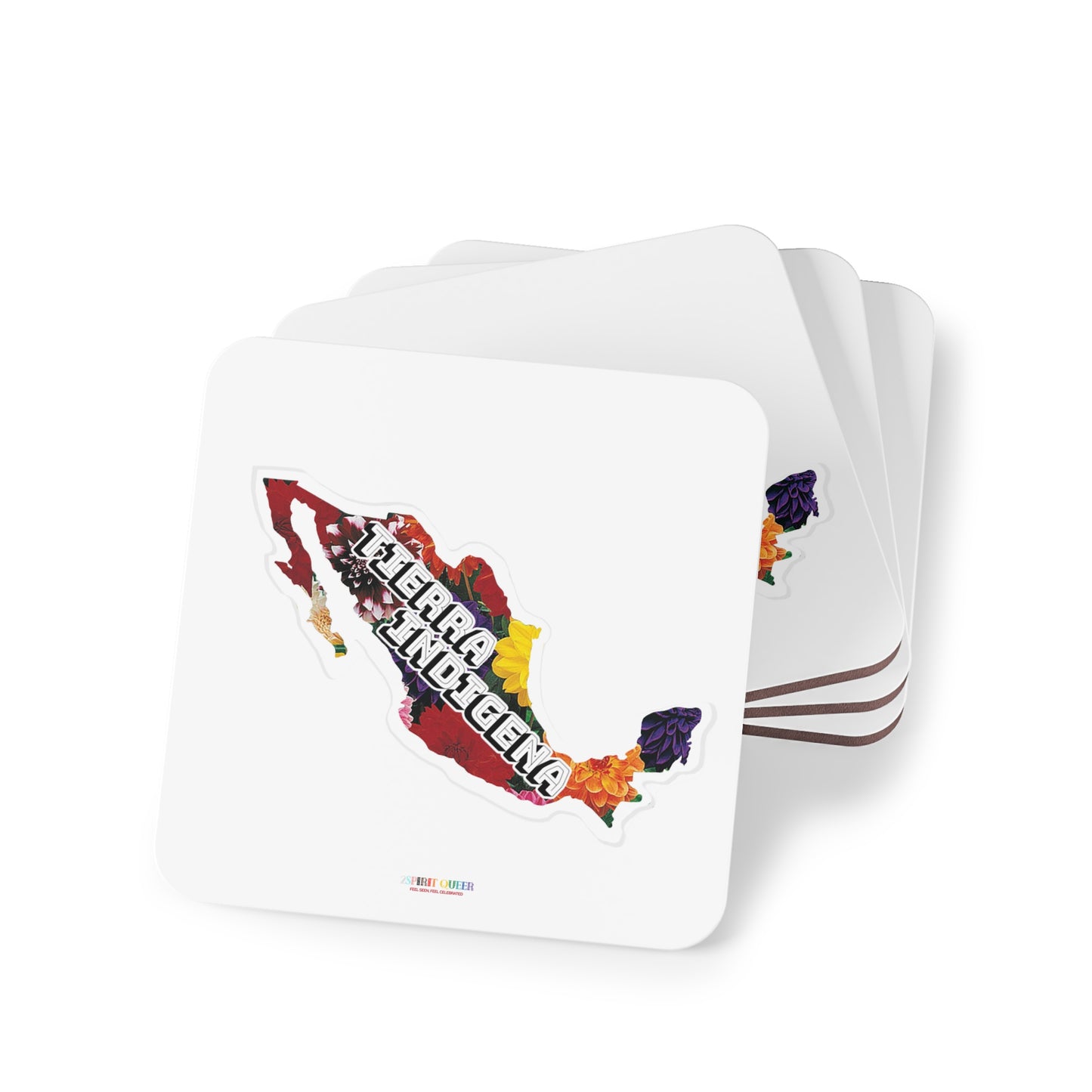 Tierra Indigena Dahlia Coasters