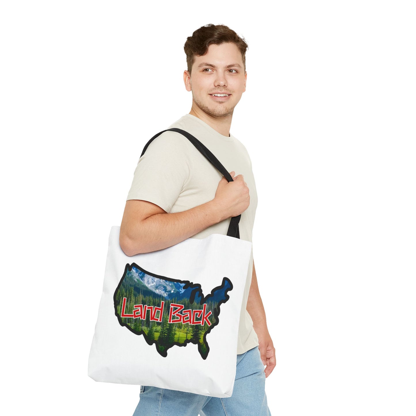 Land Back USA Tote Bag