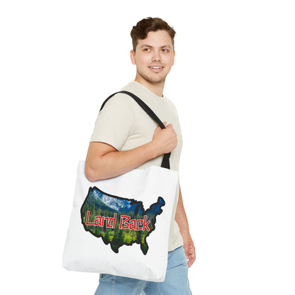 Land Back USA Tote Bag