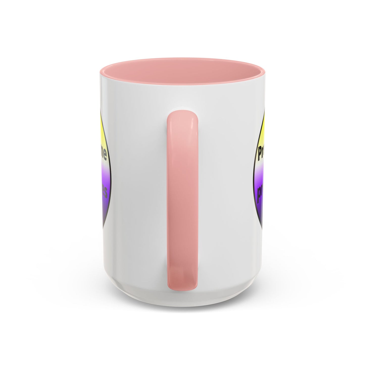 Preguntame mis Pronombres NonBinary Coffee Mug