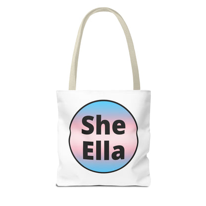 She/Ella Trans Tote Bag
