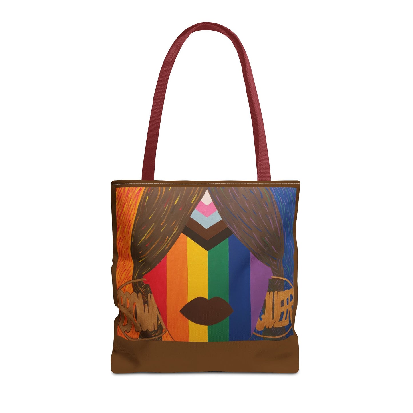 Brown and Queer Tote Bag