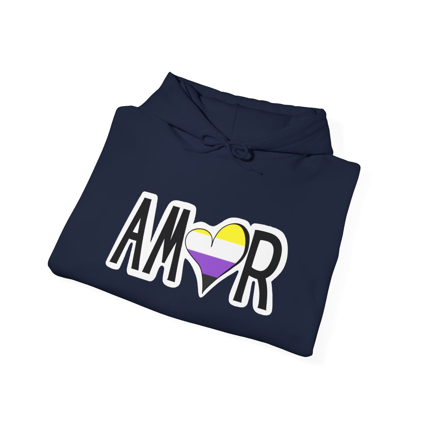 Amor Non Binary Hooded Sweatshirt