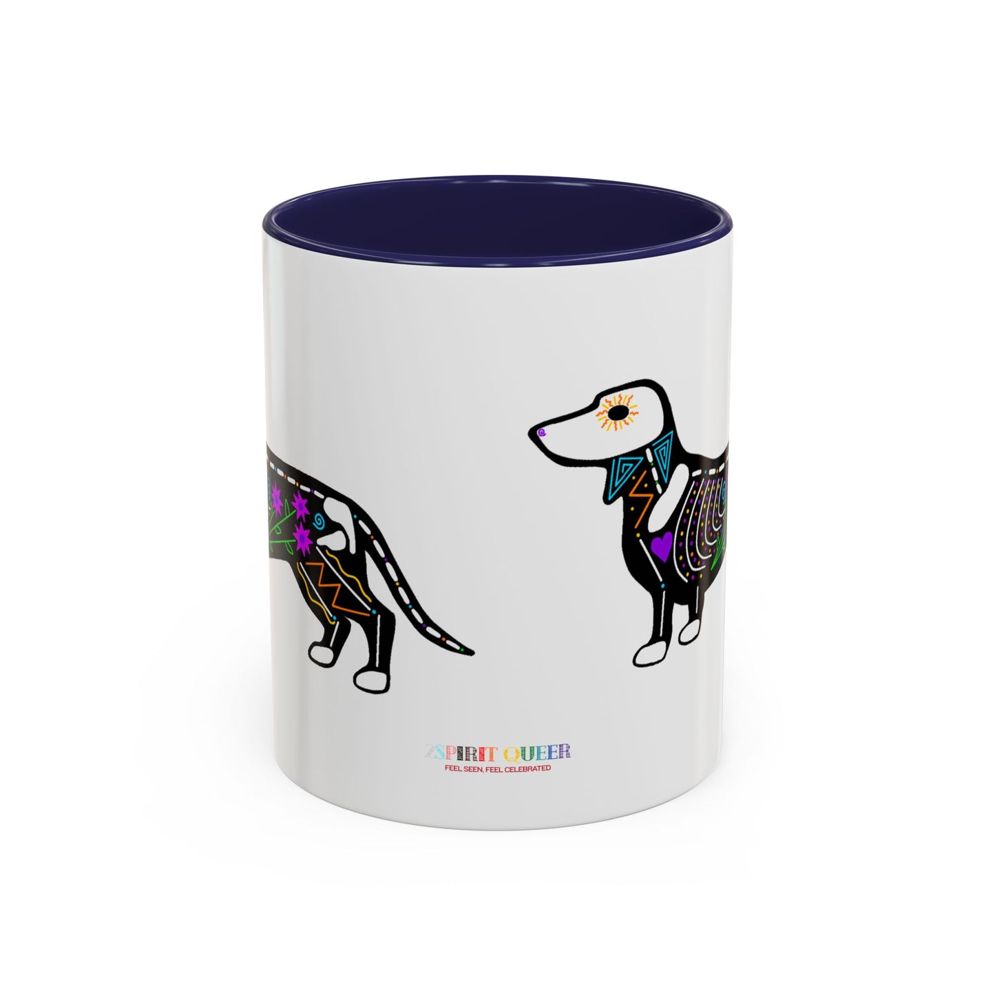 Dia de los Muertos Dachshaund Coffee Mug