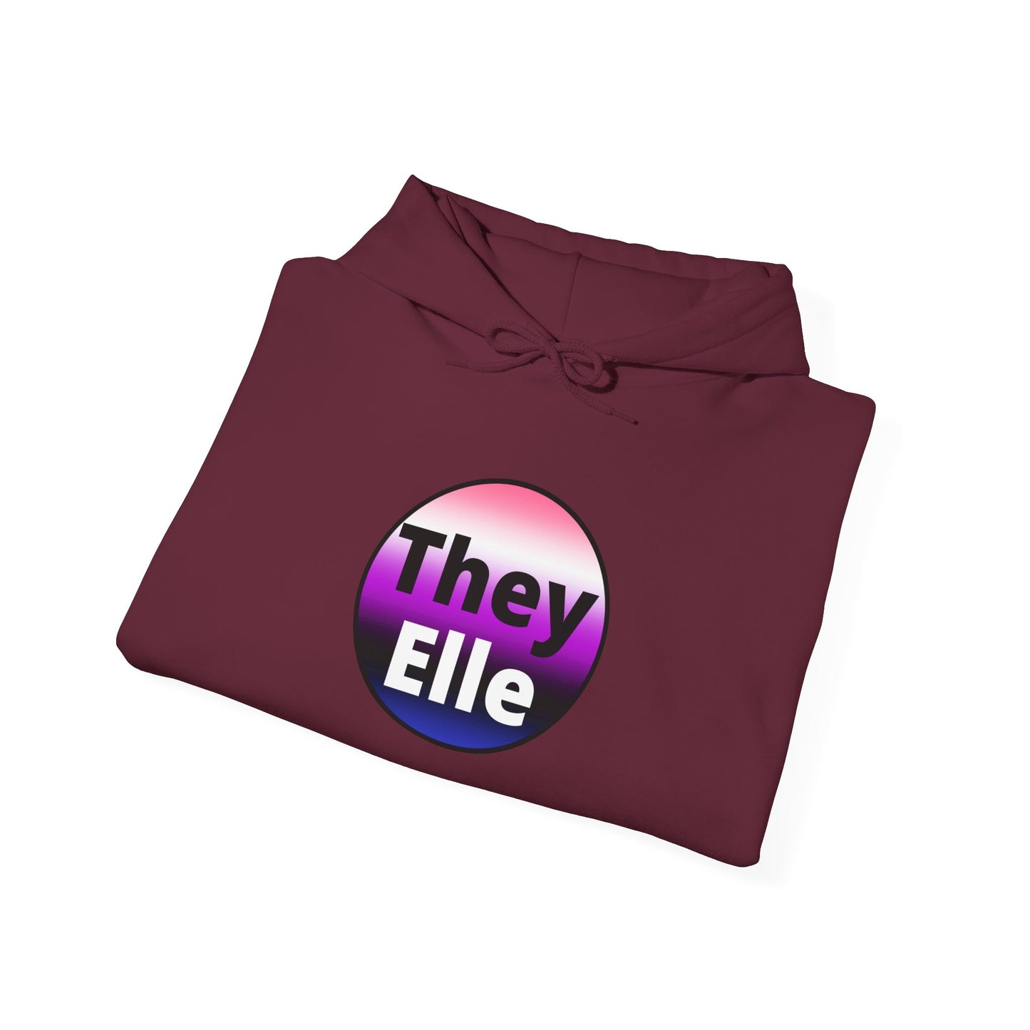 They / Elle Genderfluid Hooded Sweatshirt