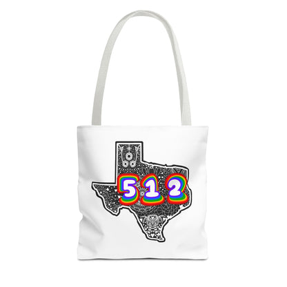 Texas 512 Tote Bag