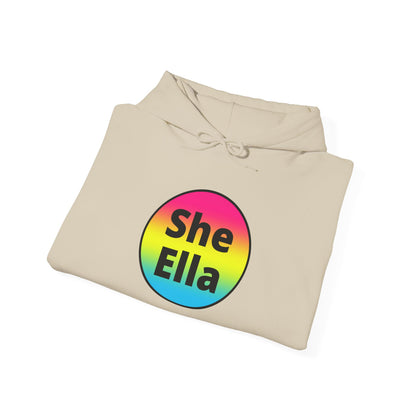 She/Ella Pan Hooded Sweatshirt