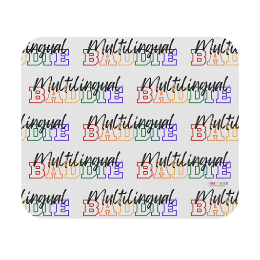 Multilingual Baddie Mouse Pad (Rectangle)