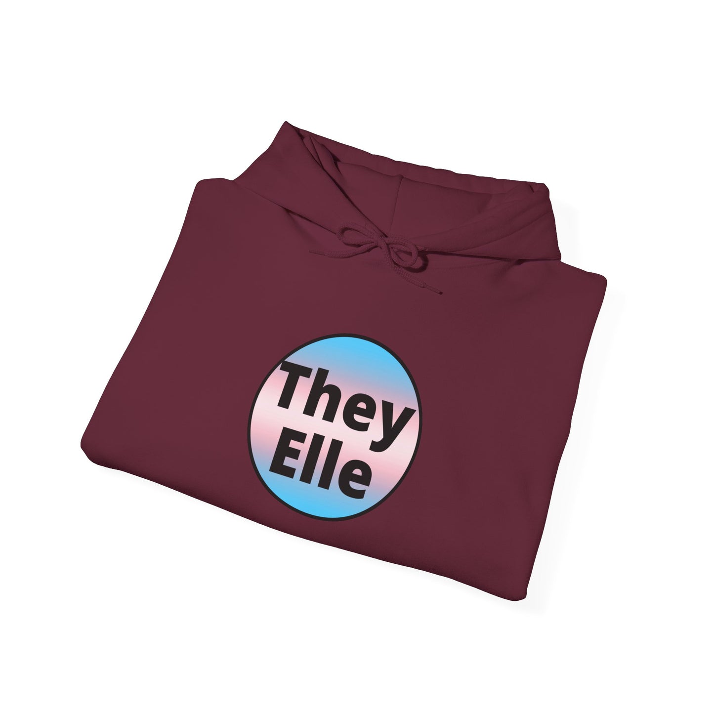 They / Elle Trans Hooded Sweatshirt