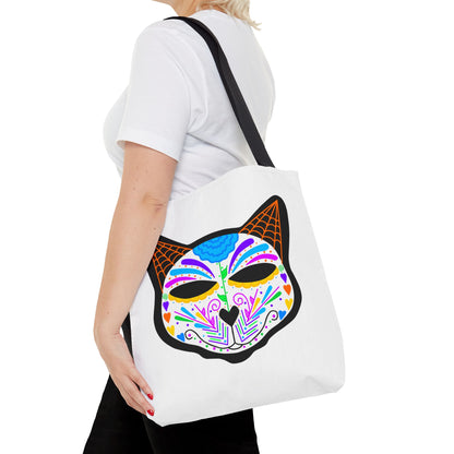 Dia de los Muertos Cat Tote Bag