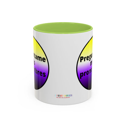 Preguntame mis Pronombres NonBinary Coffee Mug