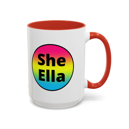 She/Ella Pan Coffee Mug
