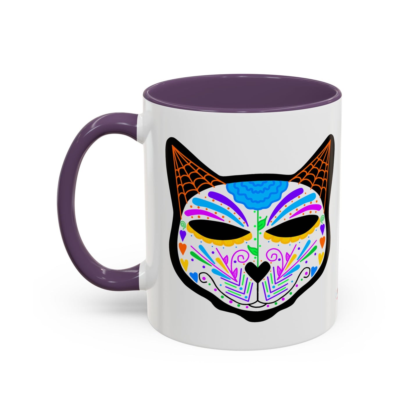 Dia de los Muertos Cat Coffee Mug