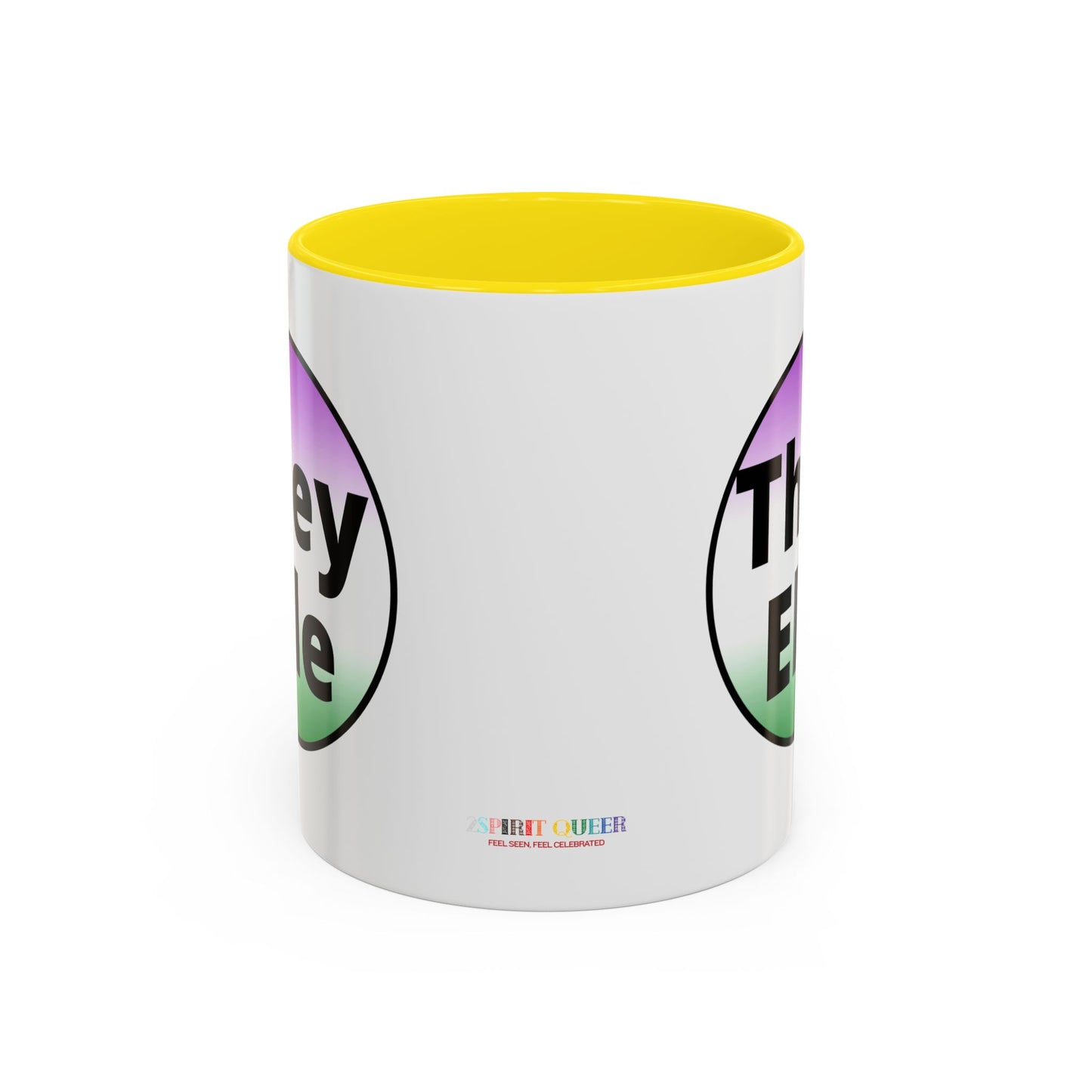 They / Elle - Gender Non-Conforming Coffee Mug