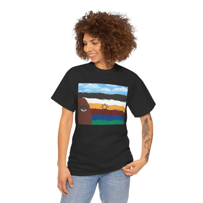2Spirit Flag Heavy Cotton Tee