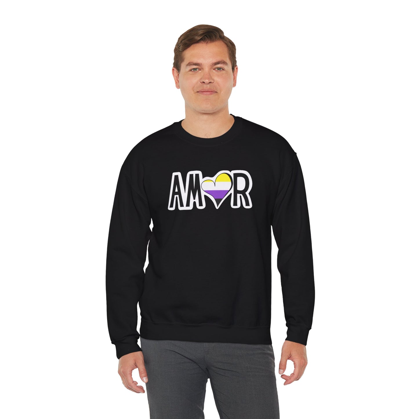 Amor Non Binary Crewneck Sweatshirt
