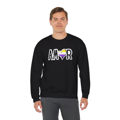 Amor Non Binary Crewneck Sweatshirt