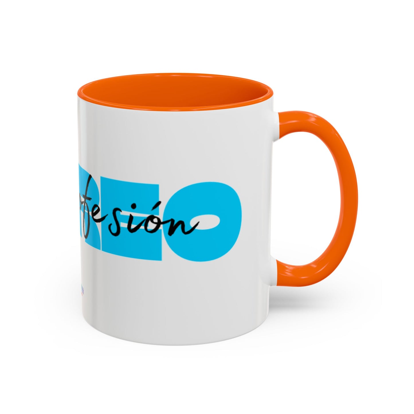 Perreo Es Mi Profesion Blue Accent Coffee Mug