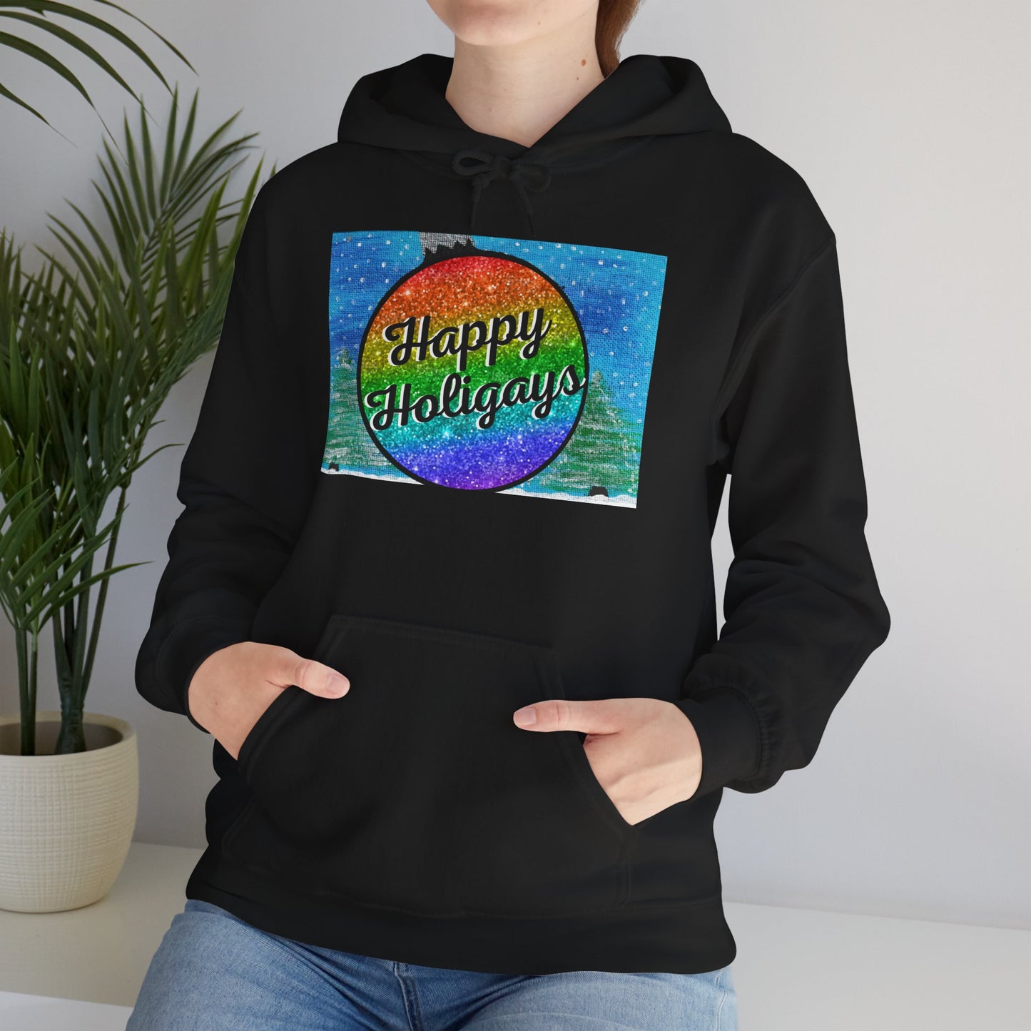 Happy Holigays Hooded Sweatshirt