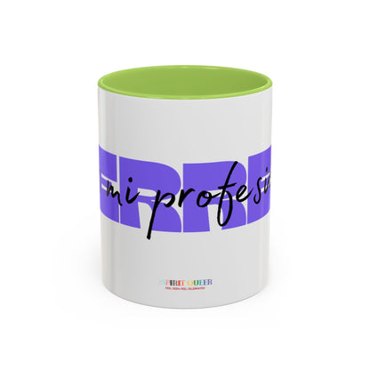 Perreo Es Mi Profesion Purple Coffee Mug